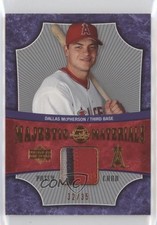 2005 Upper Deck Sweet Spot Majestic Materials 32/35 Dallas McPherson Patch 0y9m