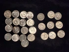 Lot of 26 Silver Half Dollars = (17) 1964 Kennedy + (9) Franklin Mixed Dates