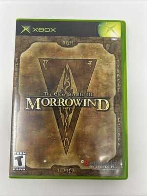 The Elder Scrolls III Morrowind - 2002 XBox - CIB W/ Manual & Map