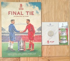 2022 FA Cup 150th Celebratory £2 Sealed Coin Plus Original Match Day Programme