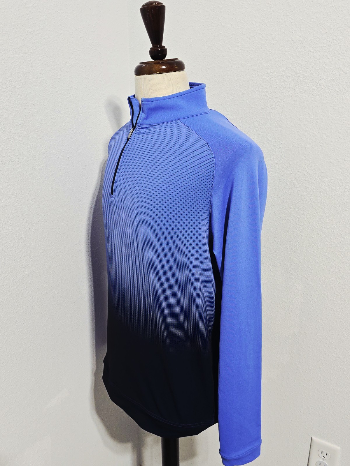 Peter Millar Golf Pullover Men Size Medium 1/4 Zip - image 5