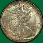 1941-D Walking Liberty Half Dollar Uncirculated UNC Coin #40238