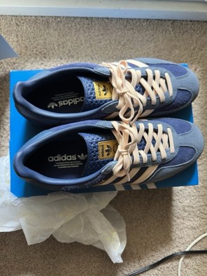 adidas Gazelle Indoor Men's Size 10.5, Dark Blue Bliss Orange, JI0322