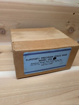 New FlipStop Fence Gauge  By American Design & Engineering 
