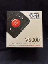 CPR Call Blocker V5000 – Landline Robocall Blocker – Preloaded with 5,000 Number