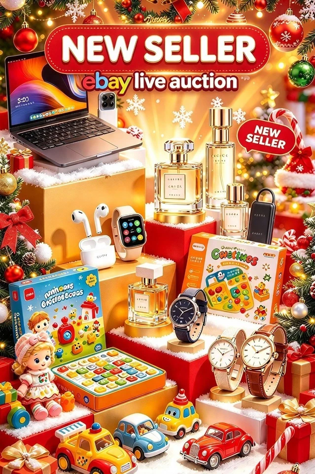🔥🎁NEW SELLER DROPS - £1 STARTS - TOYS, TECH, SPRAYS AND STOCKING FILLERS