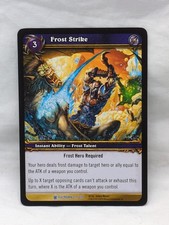 World Of Warcraft TCG Frost Strike Icecrown Rare Card 22/220