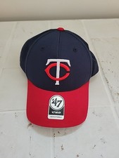 Minnesota Twins Baseball  47 SnapBack Adjustable Hat Blue Red NEW