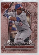 2008 Upper Deck A Piece of History Red 91/149 Aramis Ramirez #22 n1u