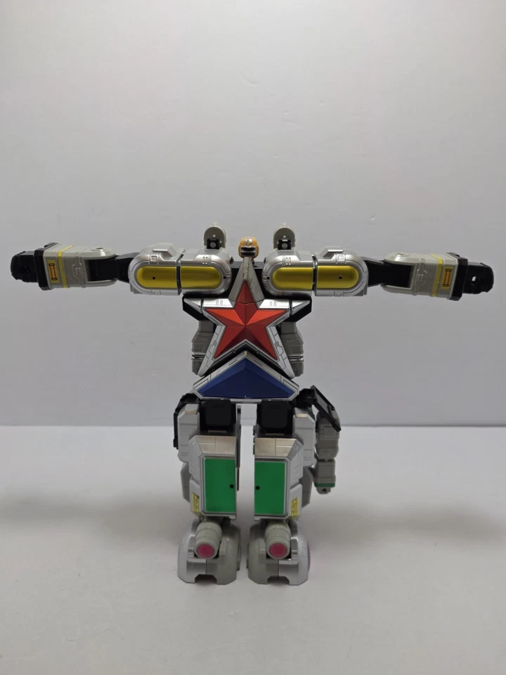 Espadas faltantes Bandai Power Rangers Zeo Deluxe Super Zeo Megazord Foto 3 de 4