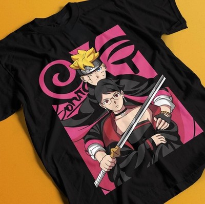 Sarada Uchiha Kawaki Naruto Boruto Anko Unisex T-Shirt HOT ITEM