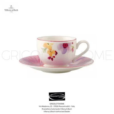 Villeroy & Boch - Mariefleur Basic - Tasse Café Espresso Avec Soucoupe - Photo 1/4