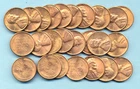 1/2 Roll of 1949 S BU Lincoln Cents  FREE SHIP