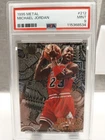 1995 FLEER METAL #212 MICHAEL JORDAN PSA 9 NUTS & BOLTS