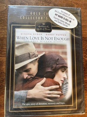 When Love Is Not Enough - Hallmark Hall of Fame DVD - Winona Ryder - New Sealed