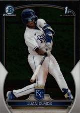 2023 Bowman Chrome Prospects - Juan Olmos 1st Bowman #BCP-136 - Royals