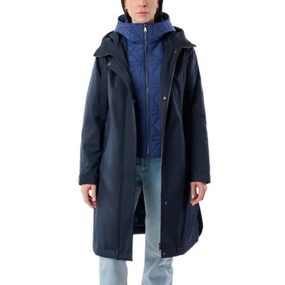 Bernardo Women's Jacket with Bib Size XXL Navy | eBay