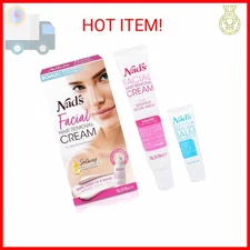 Nad's Gentle & Soothing Facial Hair Removal For Women - Sensitive Depilatory Cre