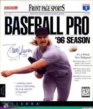 Front Page Sports Baseball Pro '96 PC CD major league coach manage team MLB game