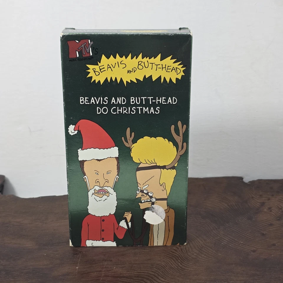 Beavis and Butt-Head Do Christmas VHS 1996 MTV Home Video Tested Working - Image 2 of 4