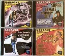 SOUND CHOICE KARAOKE - 4 DISC LOT - BRAND NEW SUPER DISCOUNT 