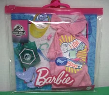 Mattel Barbie Jurassic World Outfit &  accessories