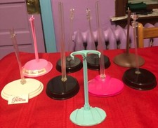 Mixed Lot Of 9 Barbie Stands