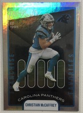 2021 Prestige Football Christian McCaffrey Franchise Favorites Insert Card FF-11