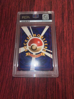 Pokémon 1996 Pocket Monsters Japanese Basic Blastoise #9 Holo PSA
