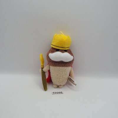 Nameko Mushroom C2205 Prince King Eikoh Plush 4.5'' Mascot Stuffed Toy Doll Japan