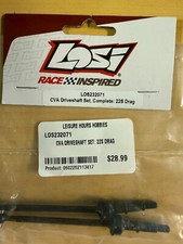 LOSI-LOS232071-CVA DRIVESHAFT SET-22S DRAG