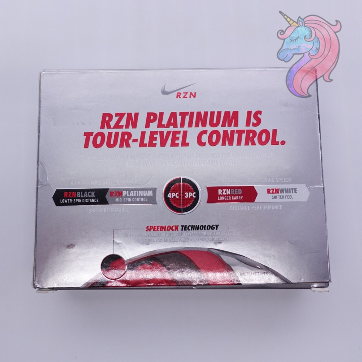 NEW Nike RZN Platinum Golf Balls - 1 Dozen - 4 Sleeves Tour NEW Nike RZN Platinum Golf Balls - 1 Dozen - 4 Sleeves Tour