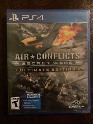 Air Conflicts: Secret Wars Ultimate Edition (Sony PlayStation 4, 2016) - New
