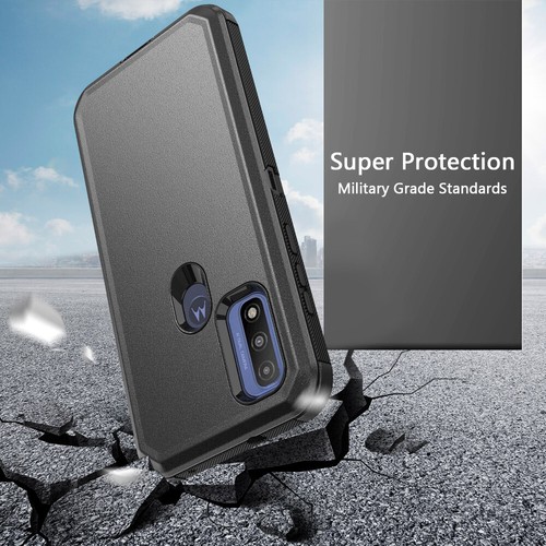 For Motorola Moto G Play 2023 Phone Case,Shockproof Cover+Belt Clip Fit Otterbox - Picture 17 of 42