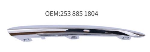 3pcs Front Bumper Protector Cover Molding Trim For 19-21 Mercedes Benz GLC W253 - Foto 14 di 14