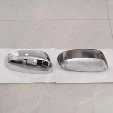2x Full Chrome Mirror Covers Caps For Chevy Silverado GMC Sierra Yukon 2007-2013