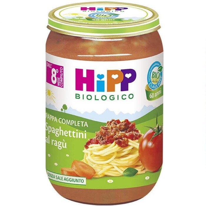Hipp – Spaghettini Al Ragu’ 220g Hipp