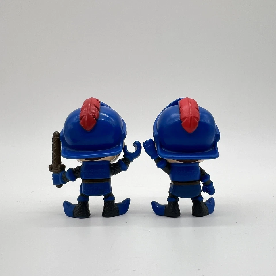 Lote de 2 figuras de acción de juguete Mattel Fisher Price Mike The Knight Foto 3 de 3