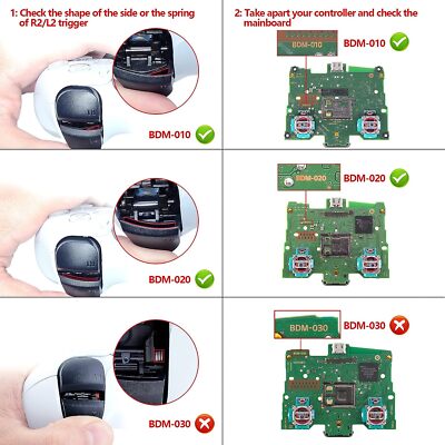 PS5 Next Gen Controller Full Buttons Set D-Pad Trigger LT RT