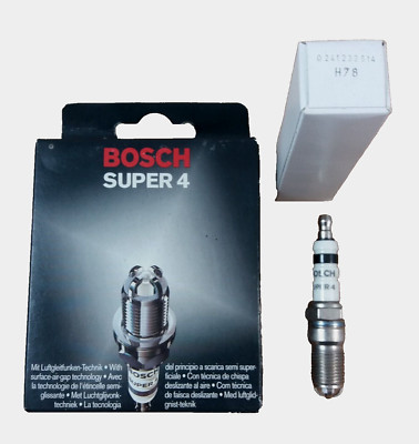 Candles 4 Pz Compatible With Bosch Super 4 H 78 - H78 Oem 0241232514