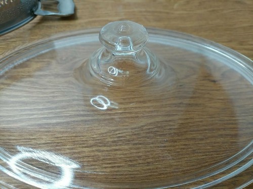 Vintage Pyrex Serving Bowl Dish Casserole w Lid and Silver Holder 033-633-B - Picture 6 of 6