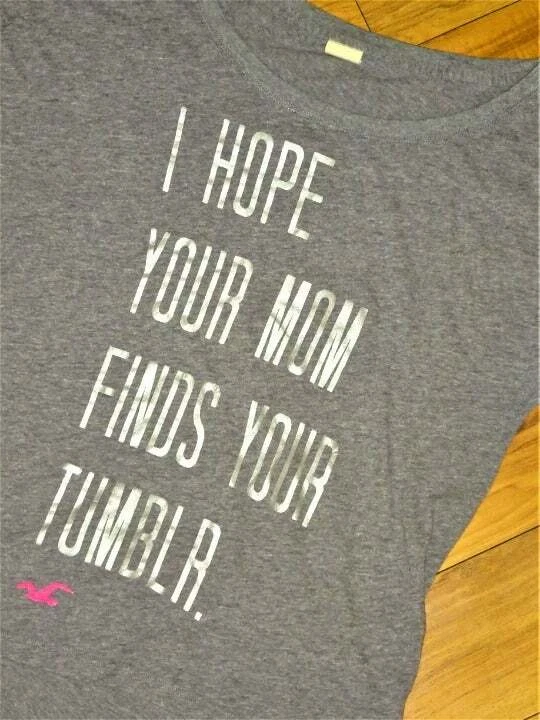 Hollister gray grey TUMBLR MOM shirt tee S top eBay