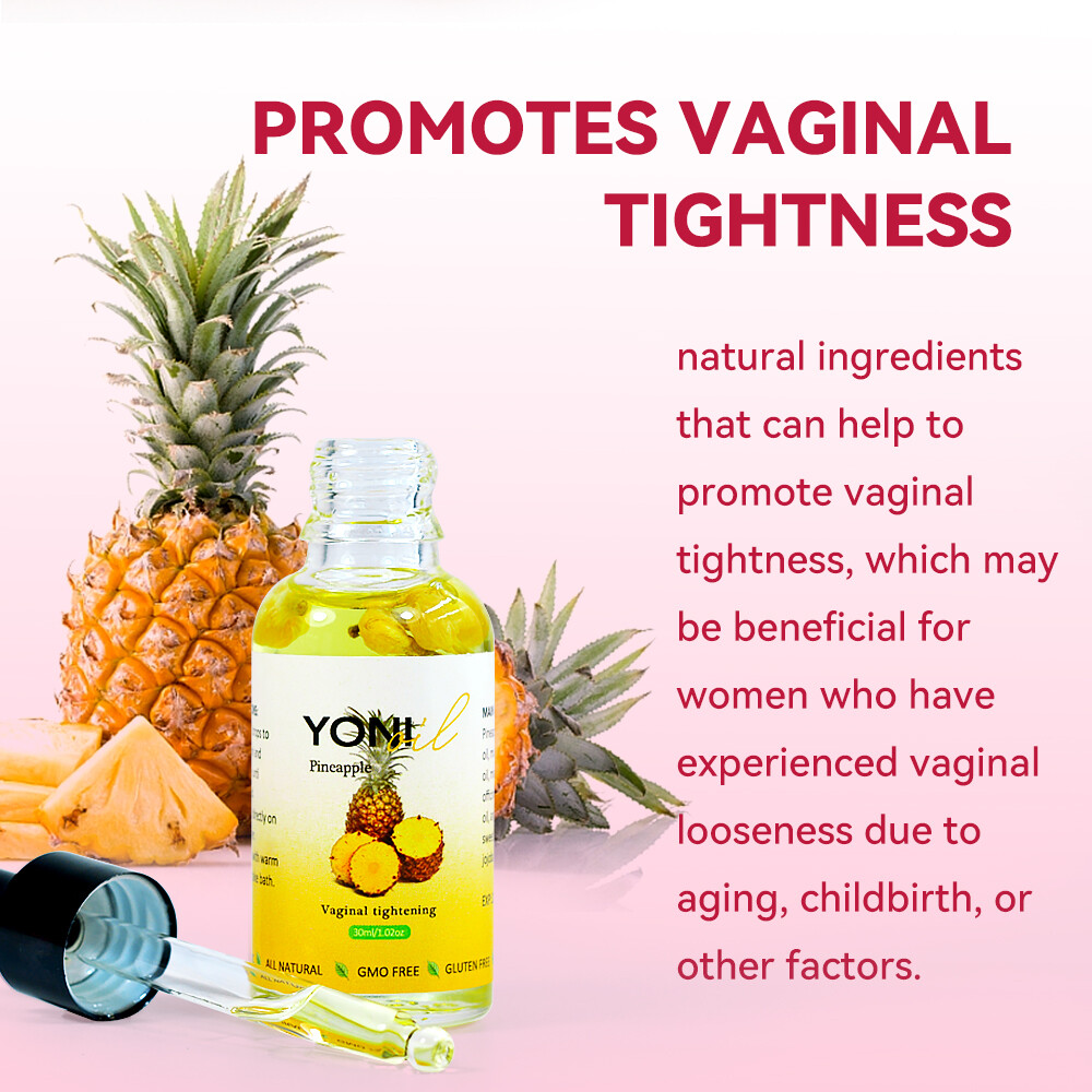 Pineapple Feminine Yoni Essential Oil Vaginal pH Balance Moisturizer 1.