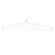 Jersey Display Hanger Crystal Clear Acrylic Hanger for T-Shirt Uniform & Dresses