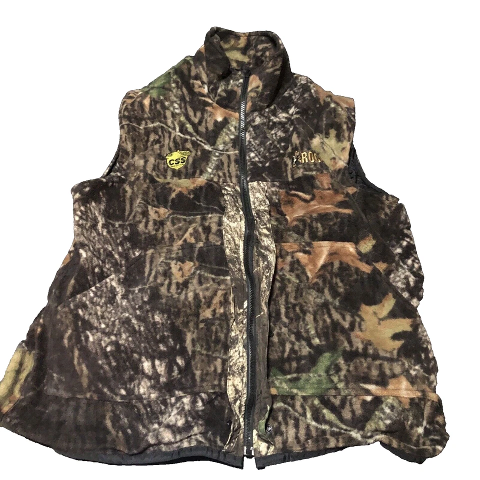 Rocky CSS Harness Vest Mossy Oak Tree Stand Size L Large Full Zipper Pockets - Image 3 of 4