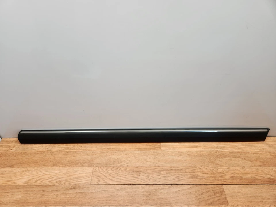 ✅ 82-88 OEM BMW E28 528e 535 puerta delantera pasajero moldura cromo tira acento * Foto 3 de 4