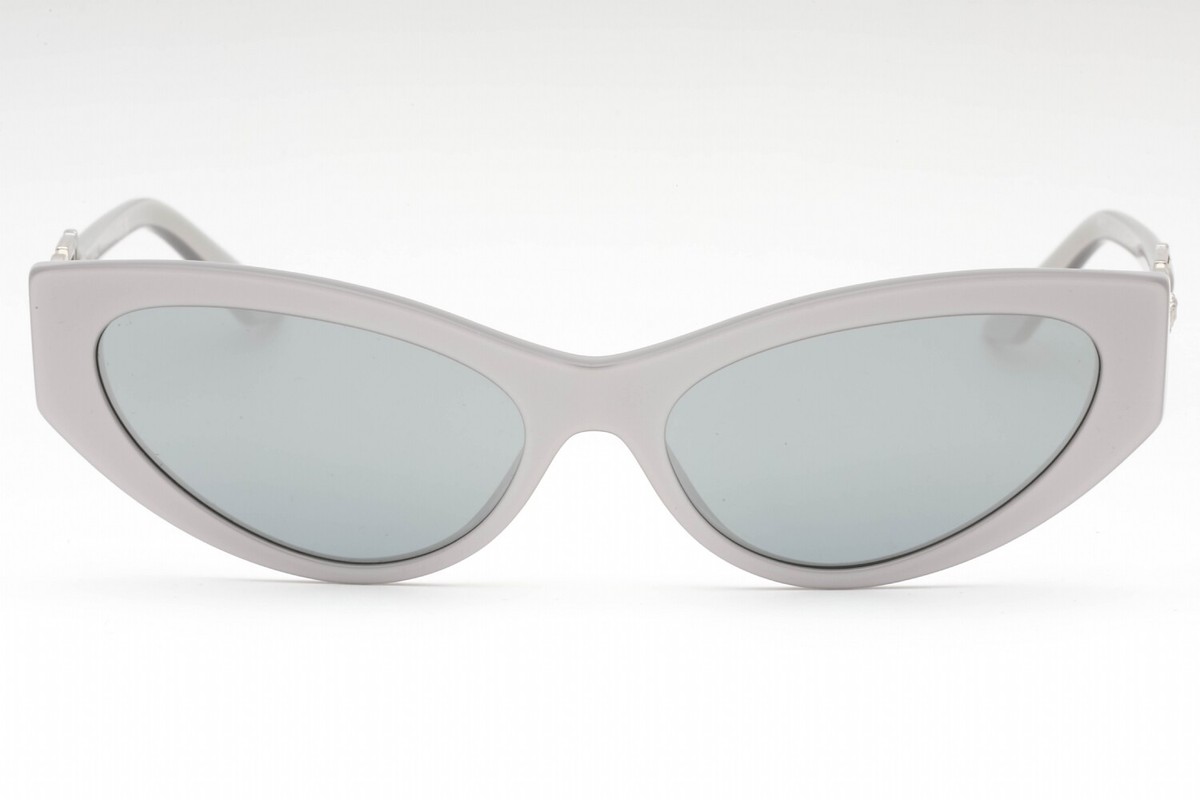 サングラス VERSACE Woman Sunglasses Grey 0VE4470B 54741U VERSACE VE4470B 54741U Sunglasses Pearl Grey Blue Frame