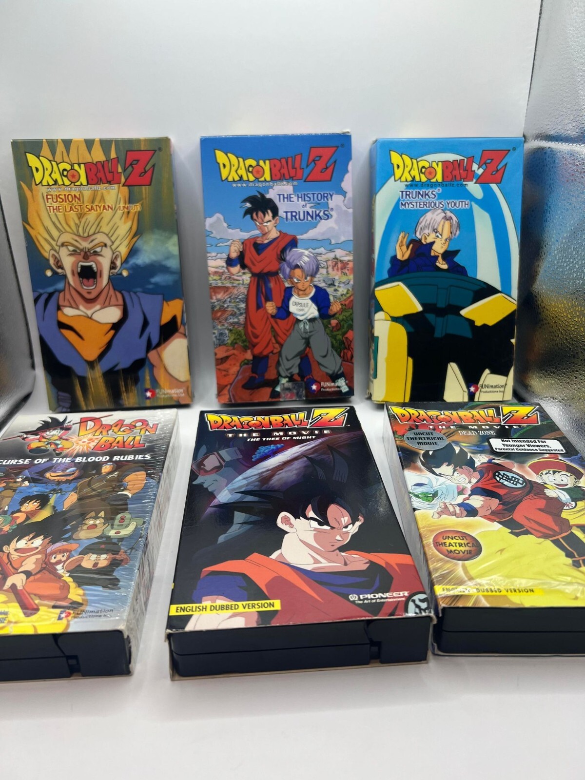 Lot of 6 Retro Vintage Dragon Ball Z VHS Tapes Movies eBay