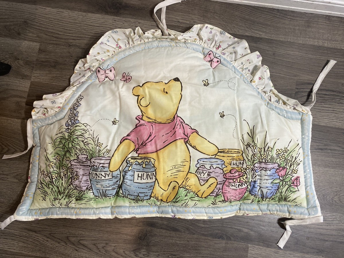 Theme Pooh Bear Crib Vintage 90s Disney Classic WINNIE THE POOH