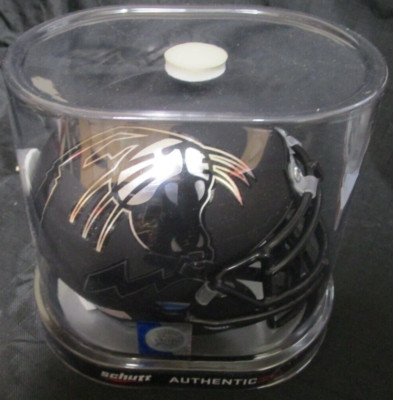 NORTHWESTERN WILDCATS ALT 3 SCHUTT CHROME MINI HELMET NEW IN BOX